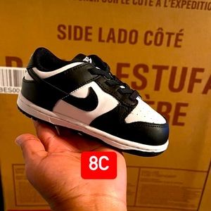 Brand new Black and white dunks